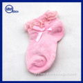 Yhao Brand fashion Trend kids cotton lace socks pink and white